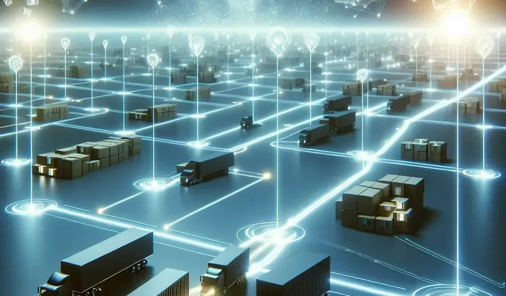 "Imagen de un paquete siendo enviado, ilustrando el nuevo servicio de logística digital de Correos que utiliza tecnología de trazabilidad blockchain para mejorar la eficiencia y transparencia en el envío de mercancías."