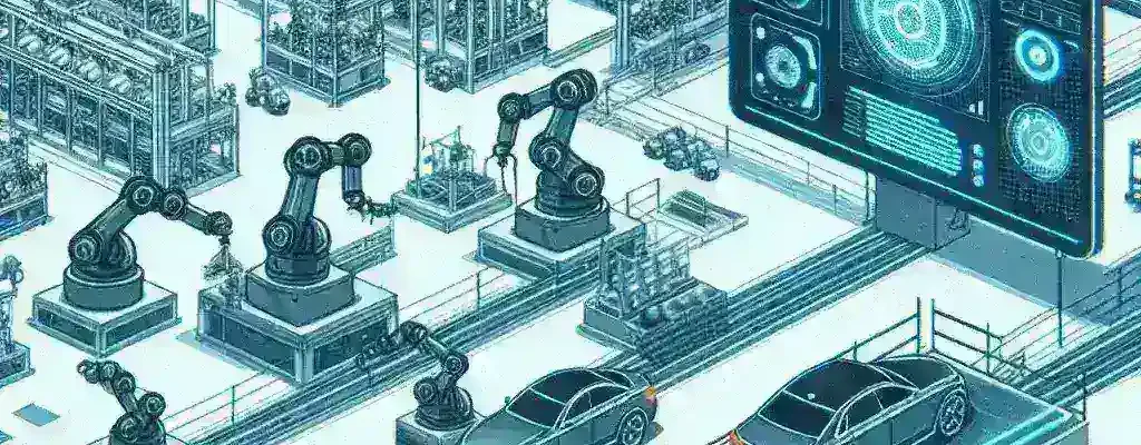 "Automotive companies in Spain test autonomous production factories, showcasing innovative technology and advanced manufacturing processes in the automotive industry."