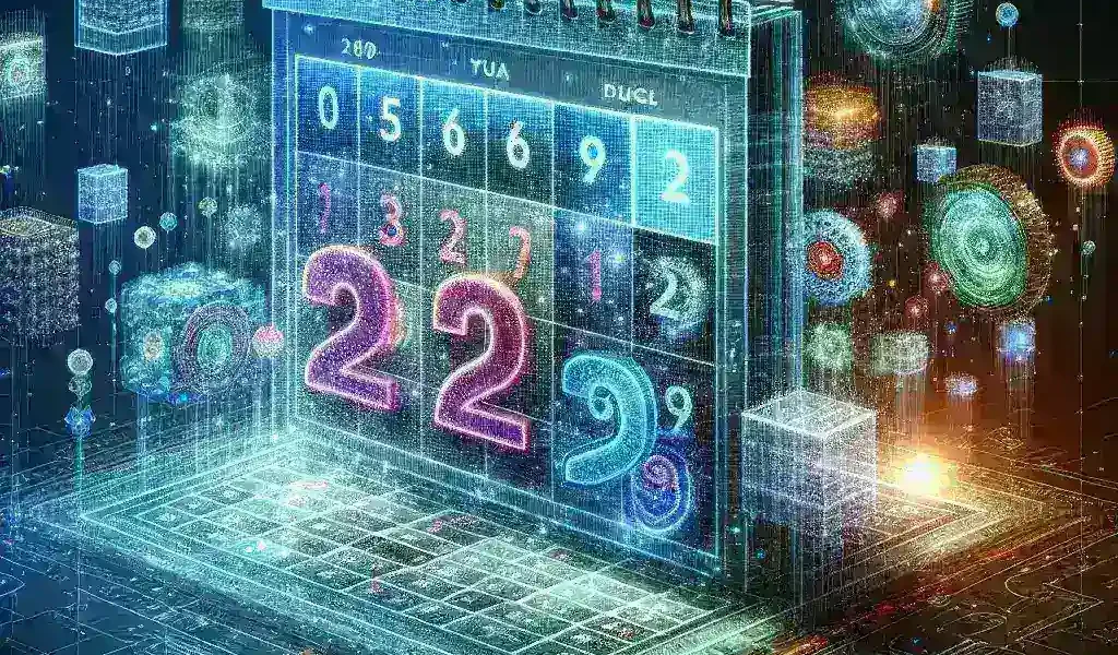 "Imagen que ilustra la fecha objetivo de finalización del proyecto de servidores de inteligencia artificial, prevista para 2029, destacando los avances tecnológicos y plazos del desarrollo."