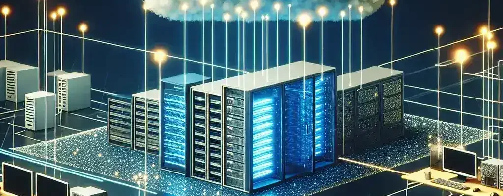 "Lenovo hybrid storage solutions for SMEs - Image showcasing Lenovo's innovative technology designed to enhance data management and storage efficiency for small and medium enterprises."