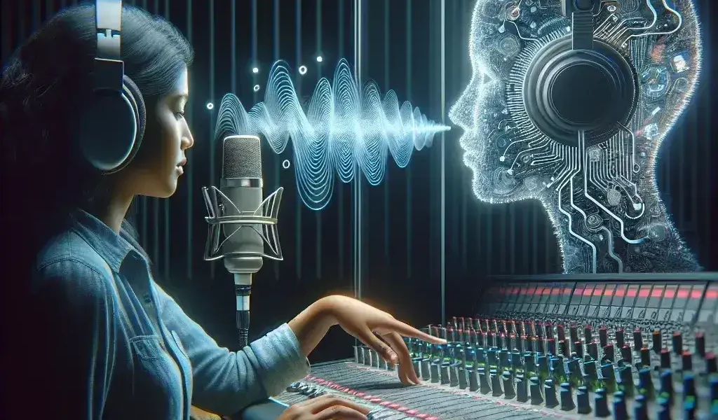 "Netflix España experimenta con doblajes de películas utilizando voces generadas por inteligencia artificial en su plataforma de streaming."