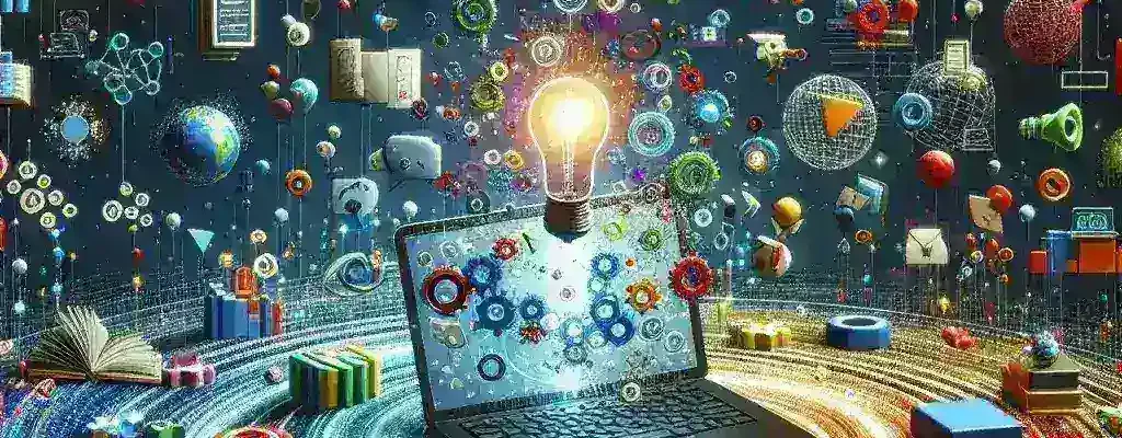 "Infografía sobre plataformas de microlearning adaptativo para el desarrollo profesional, destacando sus beneficios como la personalización del aprendizaje, la flexibilidad y la mejora de habilidades en el lugar de trabajo."
